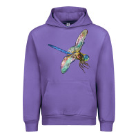 Tulip Dragon Fly Urban Hoodie - LillyAllenDesigns