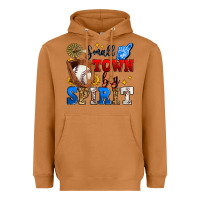 Meerkat small town big spirit baseball Heavyweight Hoodie - Zillion Design Studio