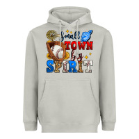 Moon Dust small town big spirit baseball Heavyweight Hoodie - Zillion Design Studio