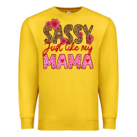 Lemon sassy just like my mama Premium Sweatshirt - HRA Design Shop
