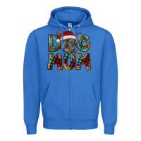 True Royal Christmas French Bulldog Mom Zipper Hoodie - RanaPortraitStore