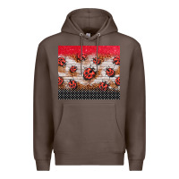 Coffee ladybug tumbler Premium Hoodie - BarkalooDesign