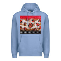 Colony Blue ladybug tumbler Premium Hoodie - BarkalooDesign