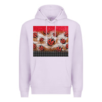 Lilac ladybug tumbler Premium Hoodie - BarkalooDesign