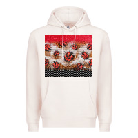Pale Pink ladybug tumbler Premium Hoodie - BarkalooDesign