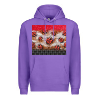 Purple ladybug tumbler Premium Hoodie - BarkalooDesign