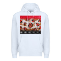 White ladybug tumbler Premium Hoodie - BarkalooDesign