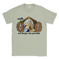 Matcha With God All Things Are Possible Classic Tee - RanaPortraitStore