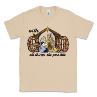 Mushroom With God All Things Are Possible Classic Tee - RanaPortraitStore