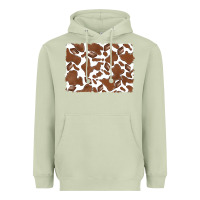 Matcha distressed chocolate milkshake cowhide Heavyweight Hoodie - RanaPortraitStore