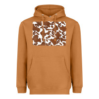 Meerkat distressed chocolate milkshake cowhide Heavyweight Hoodie - RanaPortraitStore