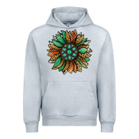 Heather Grey thanksgiving fall sunflower Urban Hoodie - Jasminsmagicworld