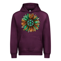 Mauve Wine thanksgiving fall sunflower Urban Hoodie - Jasminsmagicworld