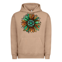 Pigment Burro thanksgiving fall sunflower Urban Hoodie - Jasminsmagicworld