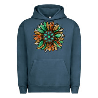 Pigment Midnight Navy thanksgiving fall sunflower Urban Hoodie - Jasminsmagicworld