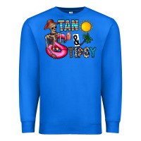 True Royal Tan Tipsy Premium Sweatshirt - CowhideDigitalArt
