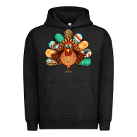 Pigment Black thanksgiving turkey Urban Hoodie - Jasminsmagicworld