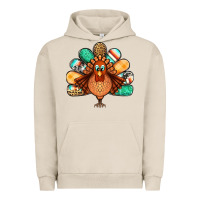 Pigment French Oak thanksgiving turkey Urban Hoodie - Jasminsmagicworld