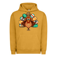 Pigment Peanut Butter thanksgiving turkey Urban Hoodie - Jasminsmagicworld