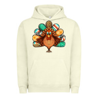 Pigment Pistachio thanksgiving turkey Urban Hoodie - Jasminsmagicworld