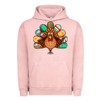 Pigment Salmon thanksgiving turkey Urban Hoodie - Jasminsmagicworld