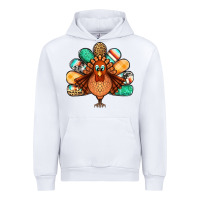 White thanksgiving turkey Urban Hoodie - Jasminsmagicworld