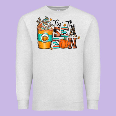 Tis The Sea Son Premium Sweatshirt Designed By Cowhidedigitalart