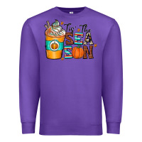 Purple tis the sea son Premium Sweatshirt - CowhideDigitalArt