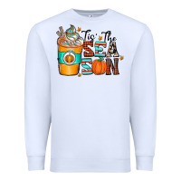 White tis the sea son Premium Sweatshirt - CowhideDigitalArt