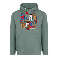 Sage play ball baseball Heavyweight Hoodie - Zillion Design Studio