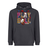 Smoke play ball baseball Heavyweight Hoodie - Zillion Design Studio