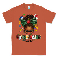 Copper educational coordinator life afro messy bun Classic Tee - texasbilliewilder