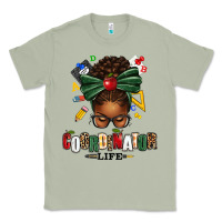 Matcha educational coordinator life afro messy bun Classic Tee - texasbilliewilder