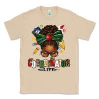 Mushroom educational coordinator life afro messy bun Classic Tee - texasbilliewilder