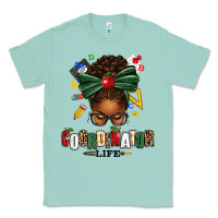Seafoam educational coordinator life afro messy bun Classic Tee - texasbilliewilder