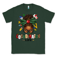 Sports Green educational coordinator life afro messy bun Classic Tee - texasbilliewilder