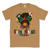 Toasted Coconut educational coordinator life afro messy bun Classic Tee - texasbilliewilder