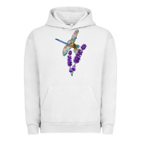 Pigment Lunar Rock Dragonfly With Lavender Urban Hoodie - LillyAllenDesigns