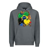 Rock brazil hearts Premium Hoodie - NancyCooperArtShop