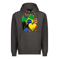 Smoke brazil hearts Premium Hoodie - NancyCooperArtShop