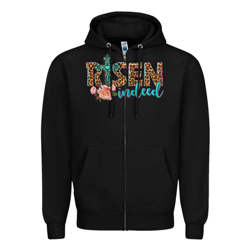 Risen Indeed Zipper Hoodie by texasbilliewilder | Teevron