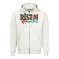 Oatmeal Heather risen indeed Zipper Hoodie - texasbilliewilder