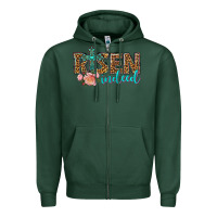 Sports Green risen indeed Zipper Hoodie - texasbilliewilder