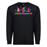 Black lgbtq gnome  libbey glass Premium Sweatshirt - HRA Design Shop