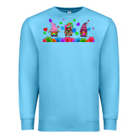 Ocean Blue lgbtq gnome  libbey glass Premium Sweatshirt - HRA Design Shop