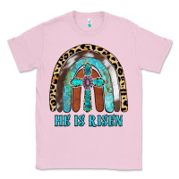 Bubblegum Pink He Is Risen Classic Tee - RanaPortraitStore