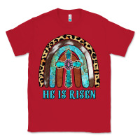 Red He Is Risen Classic Tee - RanaPortraitStore
