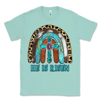 Seafoam He Is Risen Classic Tee - RanaPortraitStore