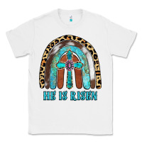 White He Is Risen Classic Tee - RanaPortraitStore