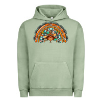 Pigment Oil Green turquoise thanksgiving turkey rainbow Urban Hoodie - Jasminsmagicworld